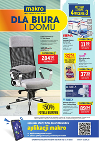 Makro - Gazetka: Dla biura i domu