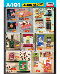 A101 - 1 Mayıs Perşembeden itibaren geçerli A101 İndirim Kataloğu