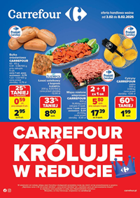 Carrefour - Gazetka Carrefour króluje w Reducie	