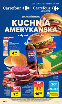 Carrefour - Gazetka: Kuchnia Amerikanska