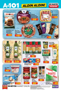 A101 - 22 Mayıs Perşembe'den itibaren geçerli katalog
