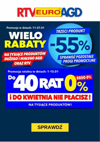 RTV EURO AGD - Gazetk- WIELORABATY