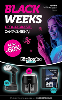 Biedronka - GAZETA: BLACK WEEK