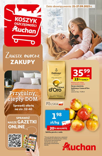Auchan - Gazetka Zawsze owocne ZAKUPY Hipermarket 