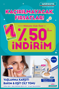 Watsons - 3 Aralık'a Kadar Geçerli İndirimler