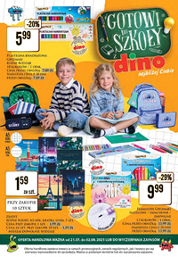 Dino - Gazetka gotowy do szkoly