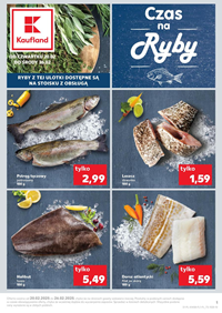 Kaufland - Gazetka: Czas na ryby 