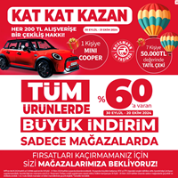 Rossmann  - Her 200 TL'lik alışverişe bir çekiliş hakkı