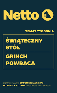 Netto - Gazetka: Swiateczny stol