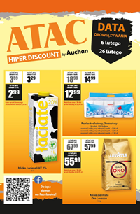 Auchan - Gazetka ATAC Hiper Discount by Auchan