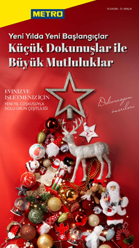 Metro - Yılbaşı Dekorasyon Kataloğu