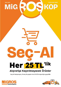 Migros - 9-22 Ocak 2025 Migroskop İndirim Kataloğu