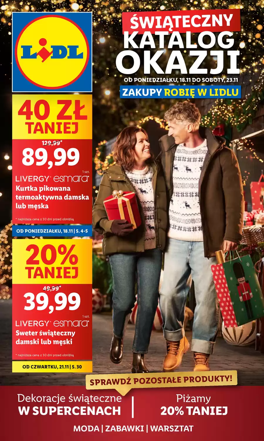 Lidl - OFERTA WAŻNA OD 18.11