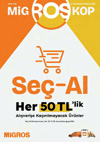 Migros - KATALOG: 25 Haziran- 9 Temmuz 2025