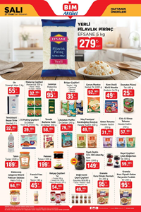 BİM - 27 Ocak 2026 Salı Aktüel İndirim Kataloğu