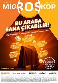 Migros - 19 Kasım'a kadar geçerli indirim kataloğu