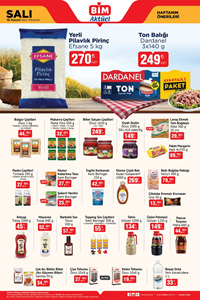 BİM - 18 Kasım 2024: SALI gününden itibaren geçerli indirim kataloğu