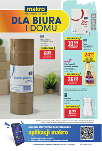 Makro - Gazetka: Dla biura i domu