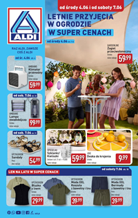 Aldi - Gazetka: Letnie Przyjecia w ogrodzie