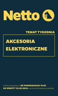 Netto - Gazetka: akcesoria elektroniczne 