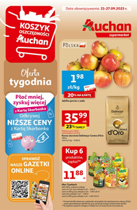 Auchan - Gazetka Oferta tygodnia Supermarket Auchan