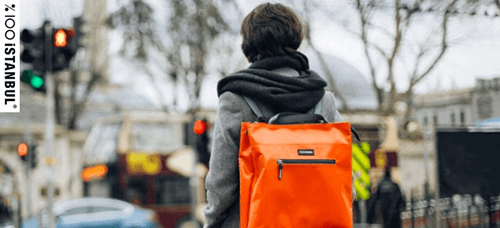 çöpten imal edilen çanta