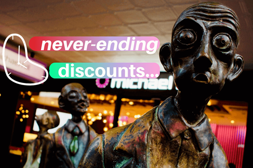 time pressure in shopping