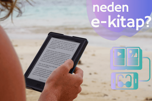 elektronik kitap okuyan kişi