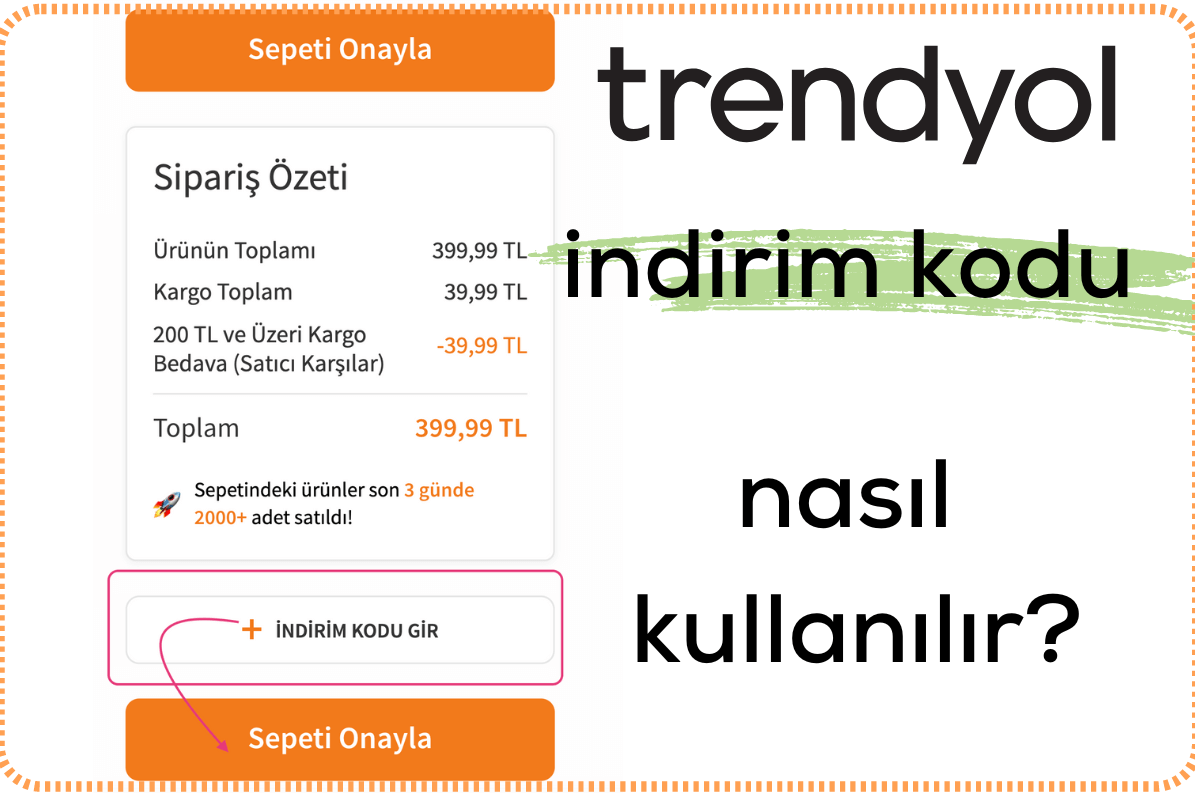 trendyol indirim kodu