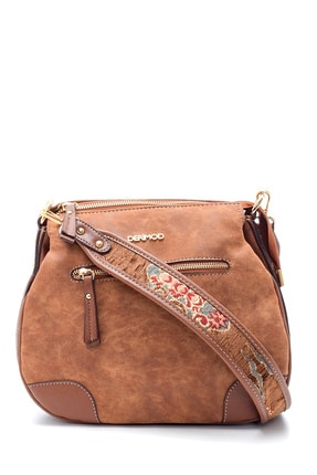 Trendyol - Nubuk Askı Detaylı Çapraz Çanta - Trendyol