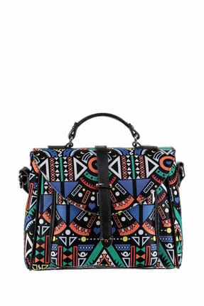 Trendyol - Siyah Desenli Kadın Çanta İndirimli Fiyattan Satışta!